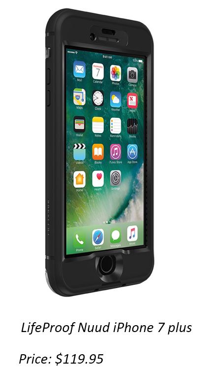 LifeProof NUUD Case iPhone 7+ Plus - Black
